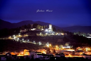 La collina di notte