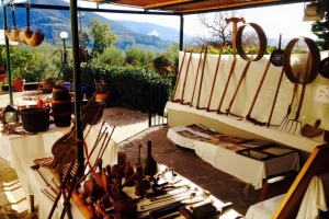 mostra di attrezzi agricoli antichi